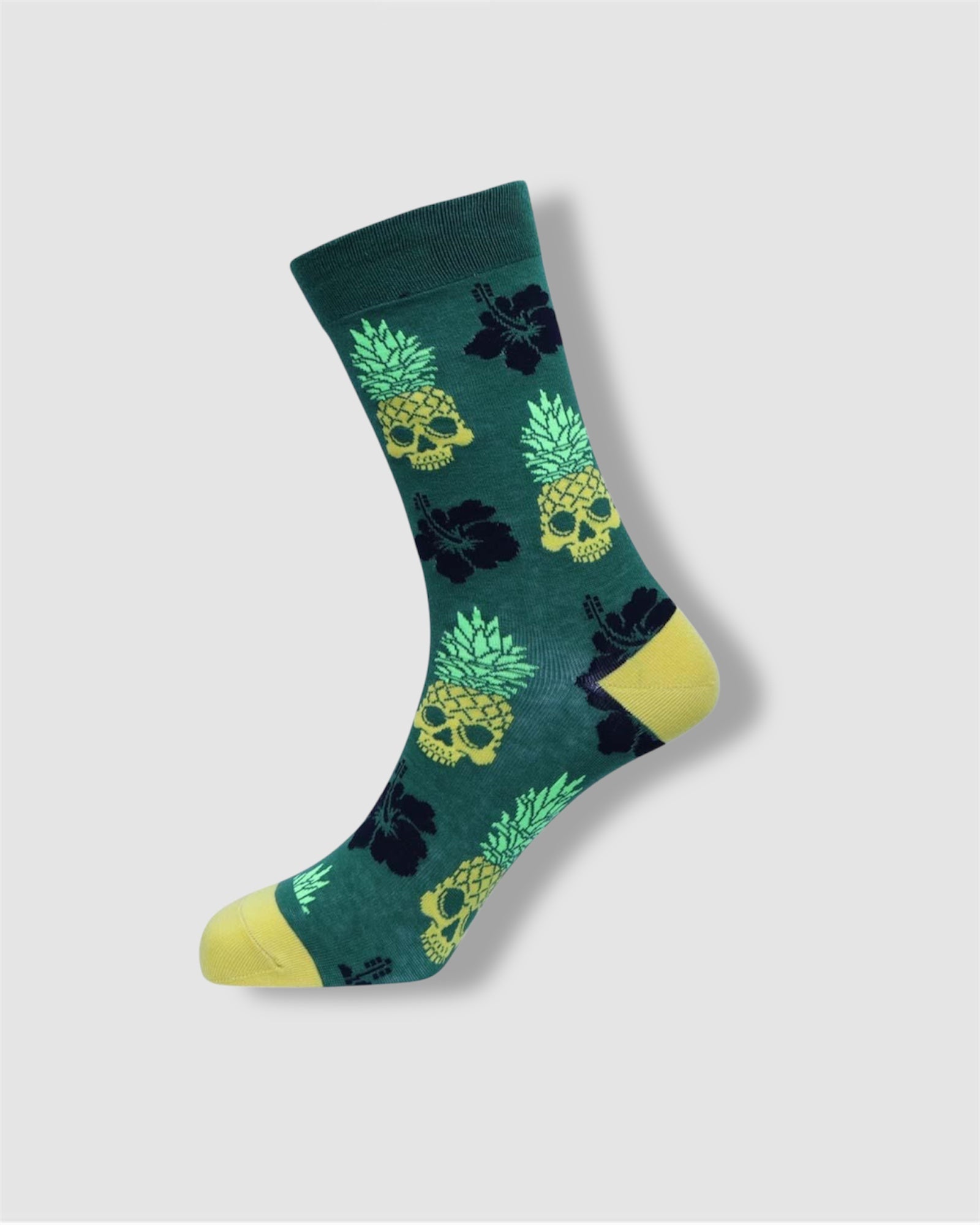 Cotton Pine Skull Socks