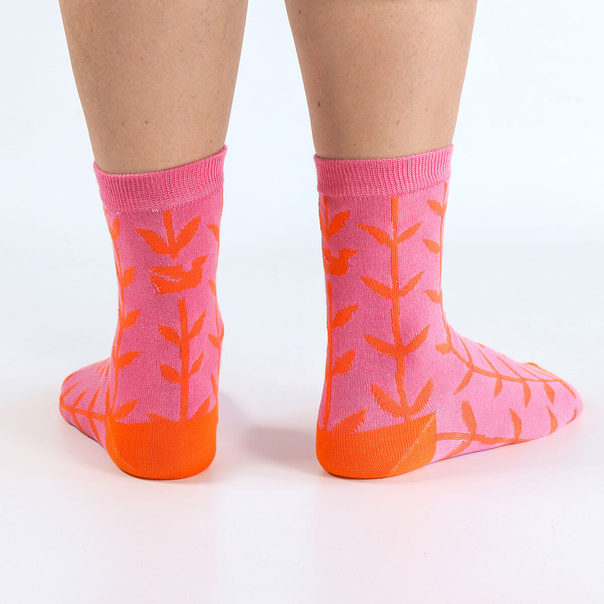 Skinny laMinx Bamboo Orla Hot Pink Socks