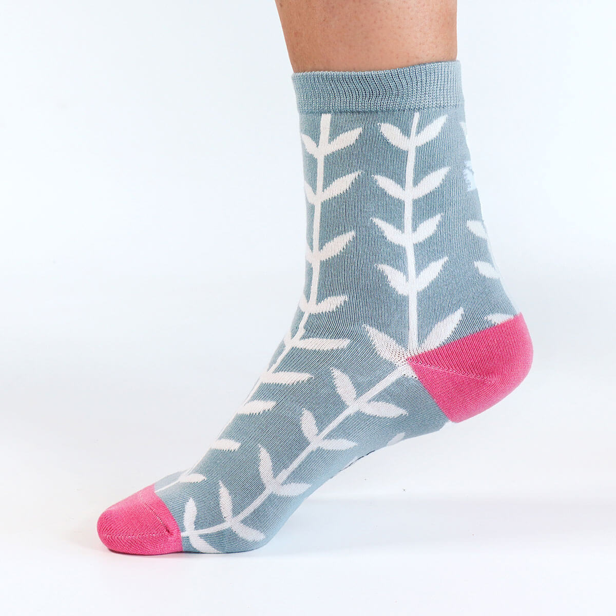 Skinny laMinx Bamboo Orla Wedgewood Socks