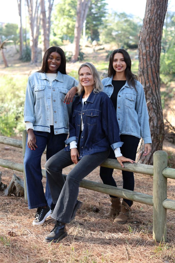 Naxos Dark Trim Denim Jacket