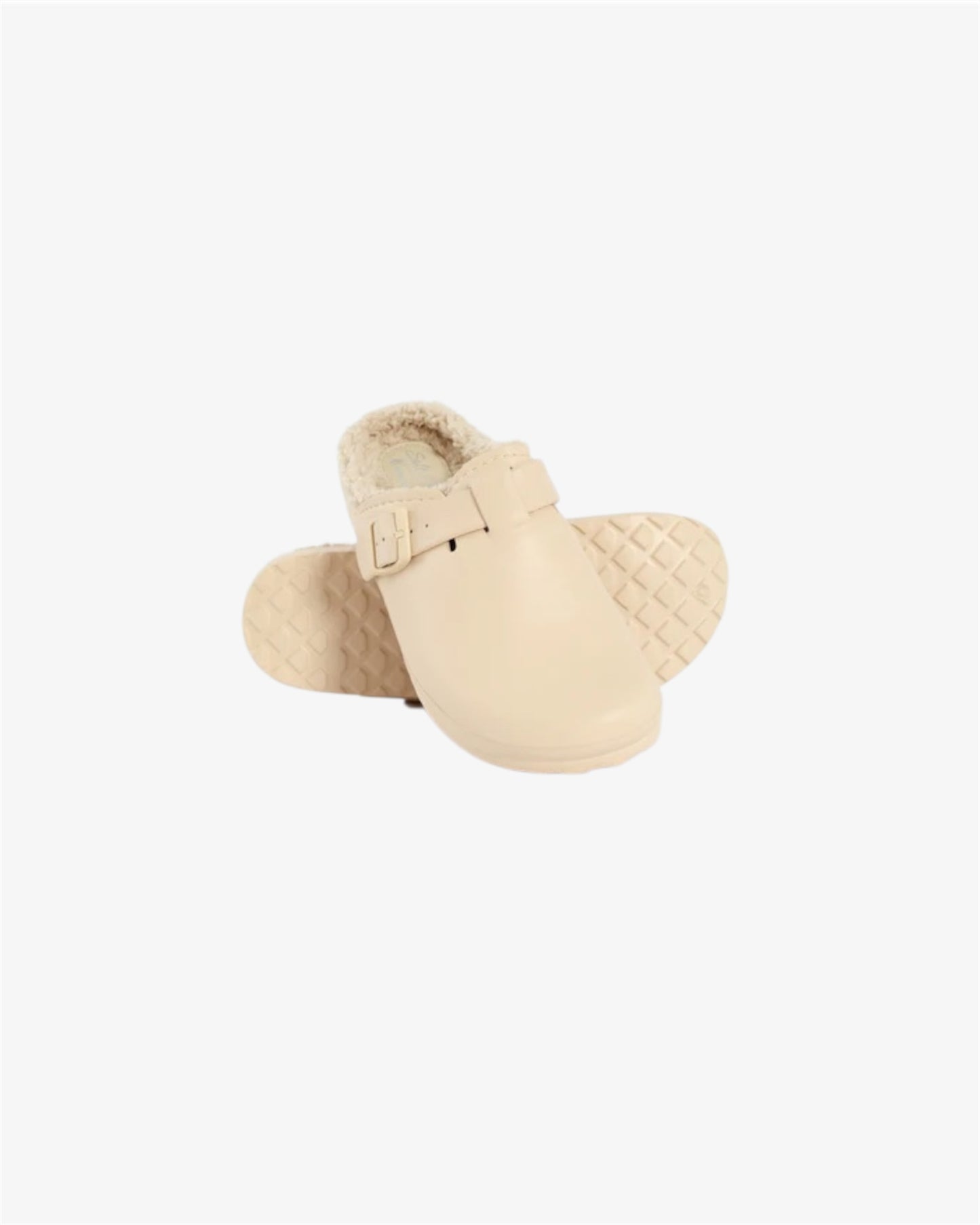 Desi Fur Shoes in Natural