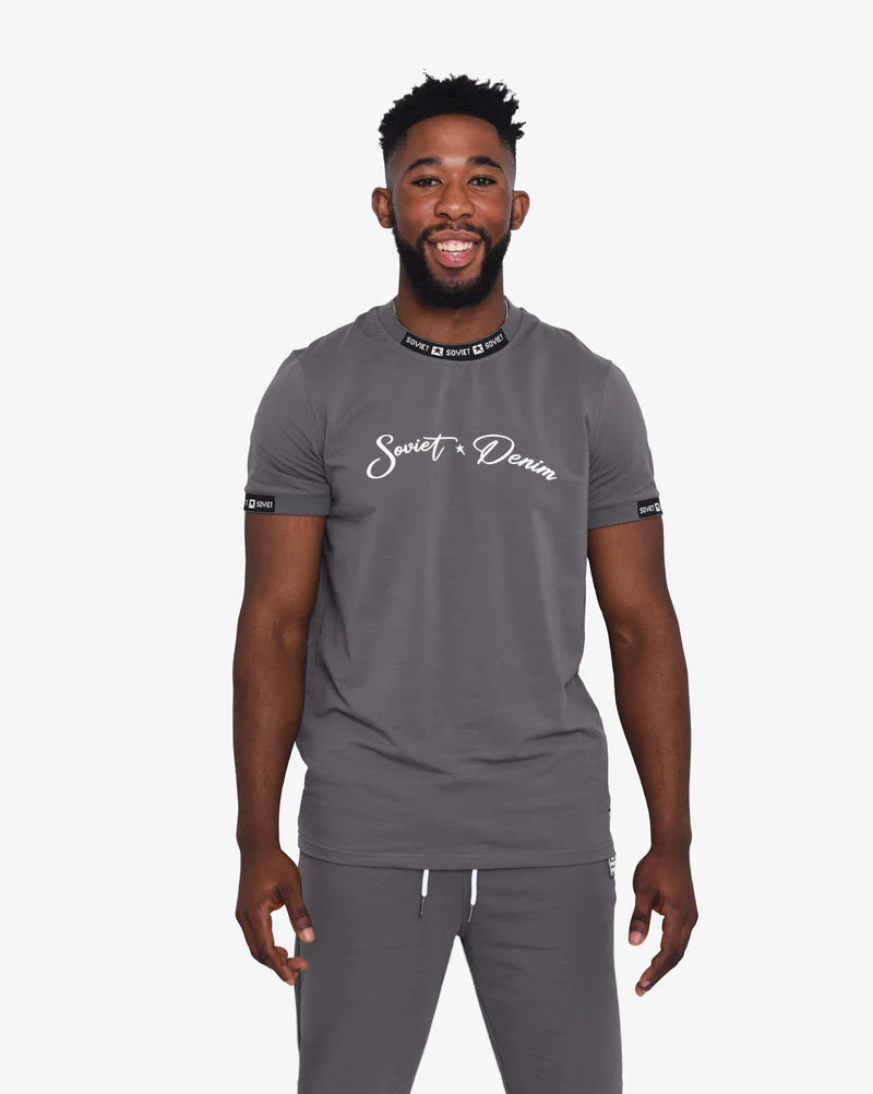 Anchor SS Tee in Anthracite