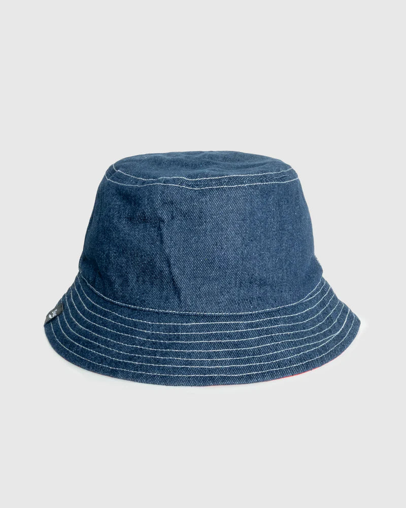 Gavin Allover Print Reversible Bucket Hat