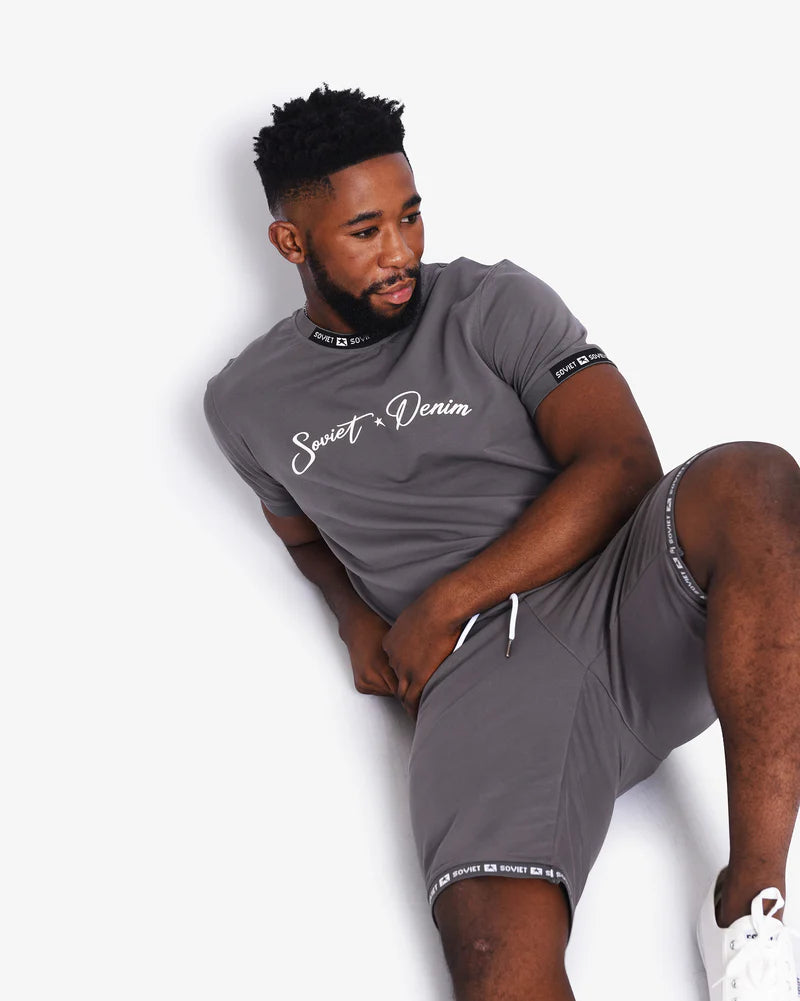 Keeper Track Shorts in Anthracite