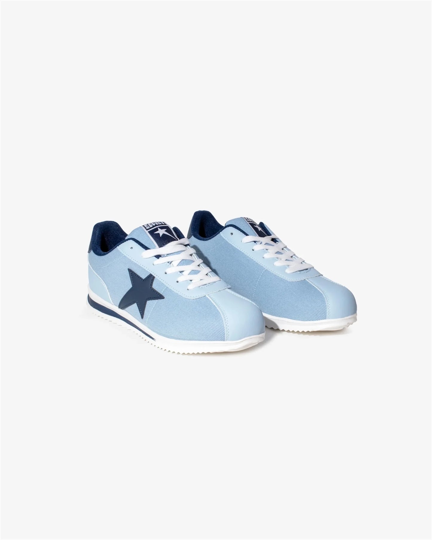Infinity Sneaker in Baby Blue / Navy