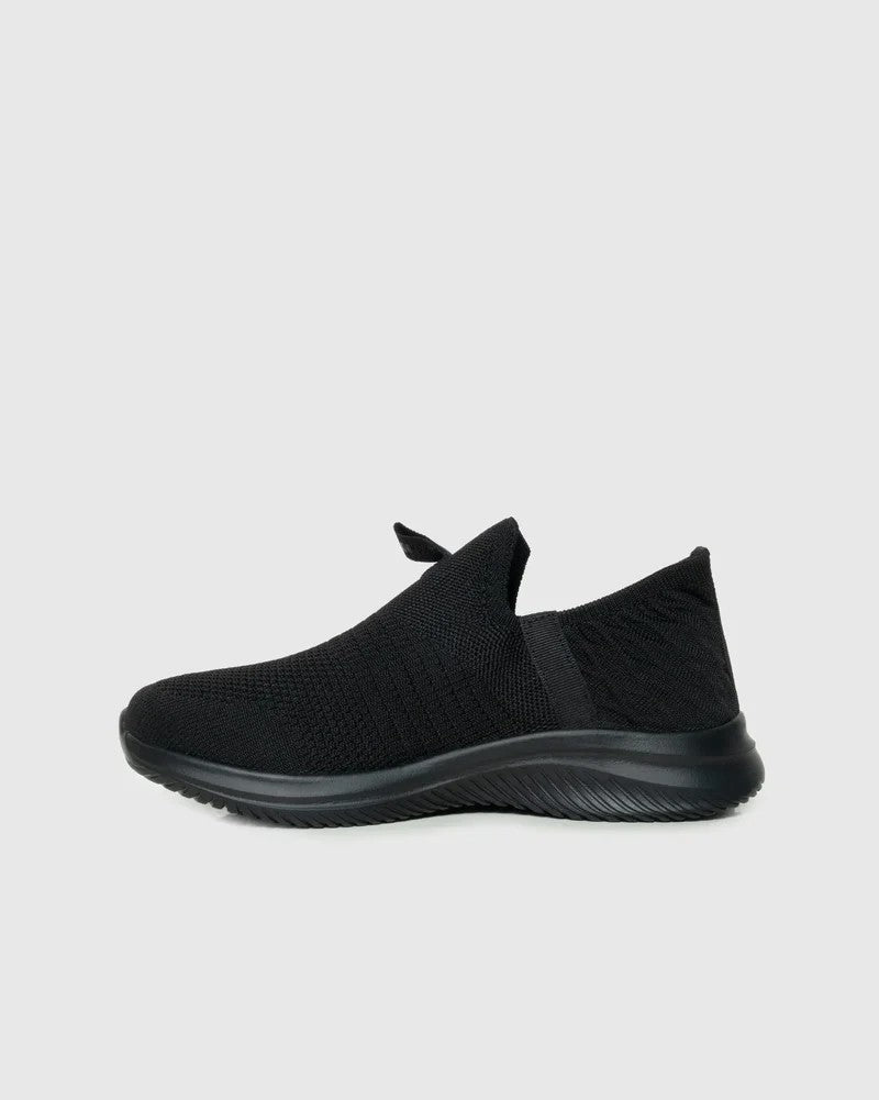 Zeta Mesh Slip On in Black Mono