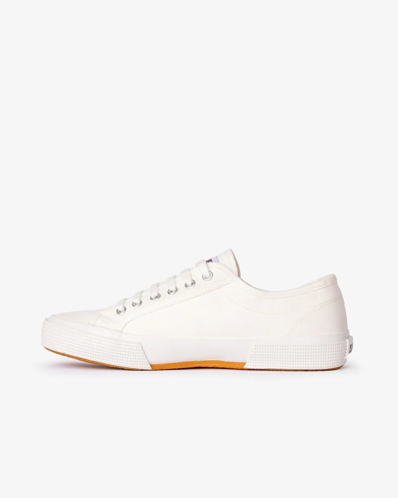 Ayanda Canvas Shoe in White Mono