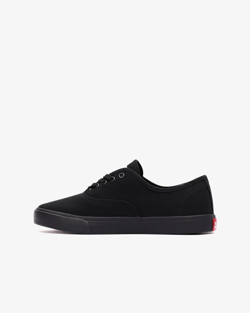 Barca Low Cut Shoe in Black Mono