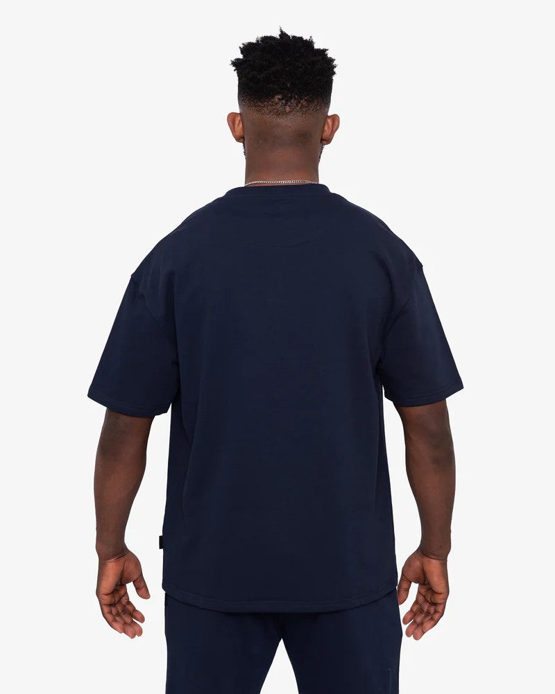 Revive SS Tee in Navy