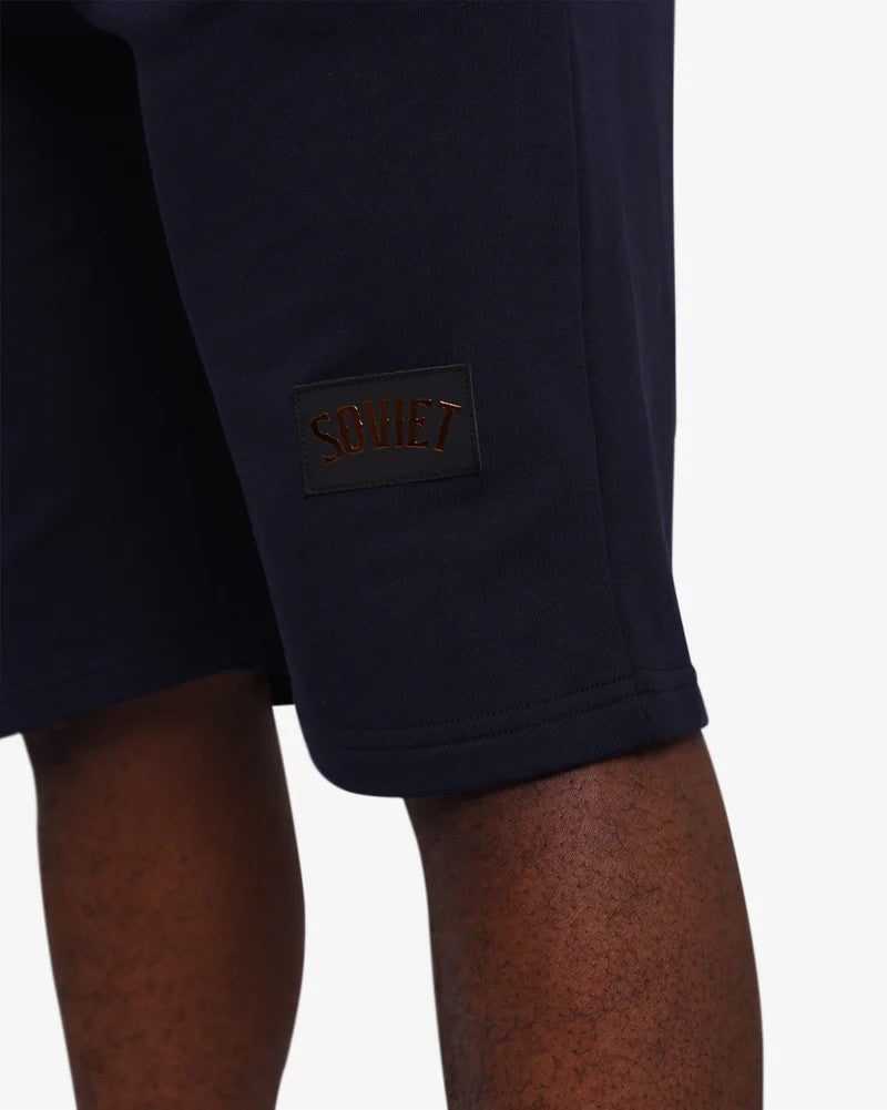 Thrive Track Shorts in Navy