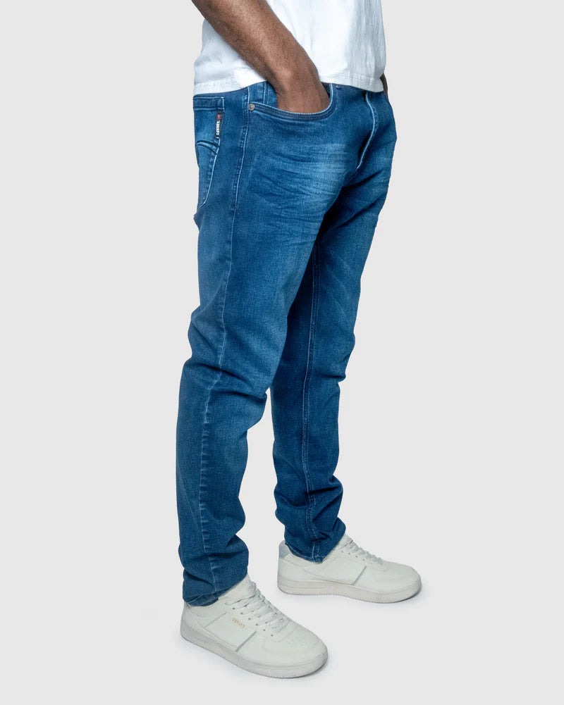 Trooper Slim Leg Denim in Dark Indigo