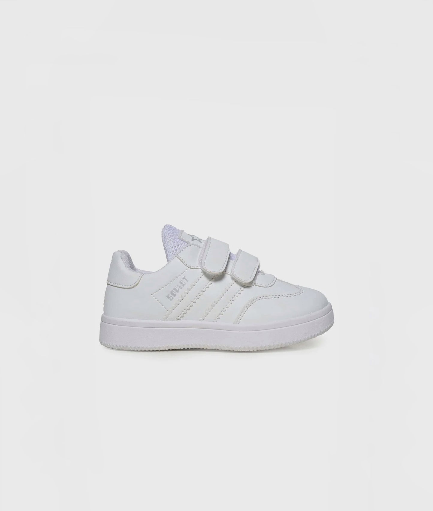 Youth Vespa Velcro Shoe in White