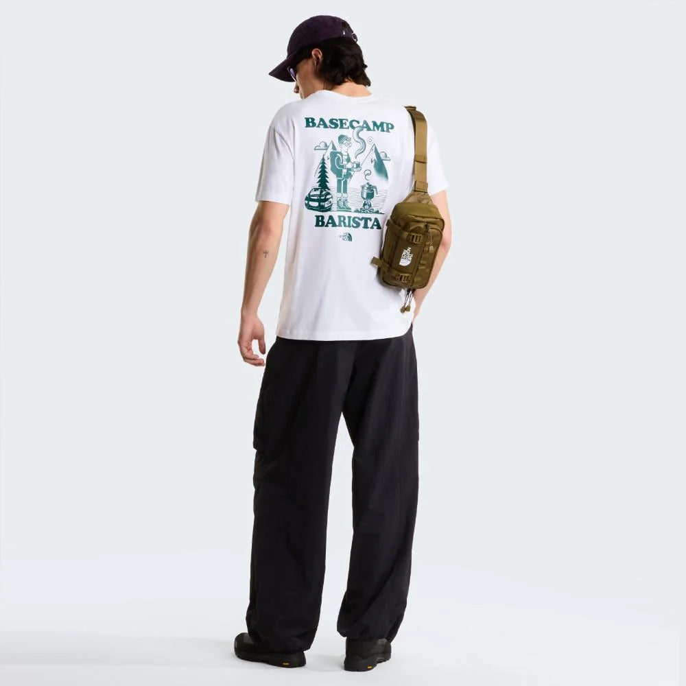 Basecamp Barista Relaxed SS Tee in TNF White