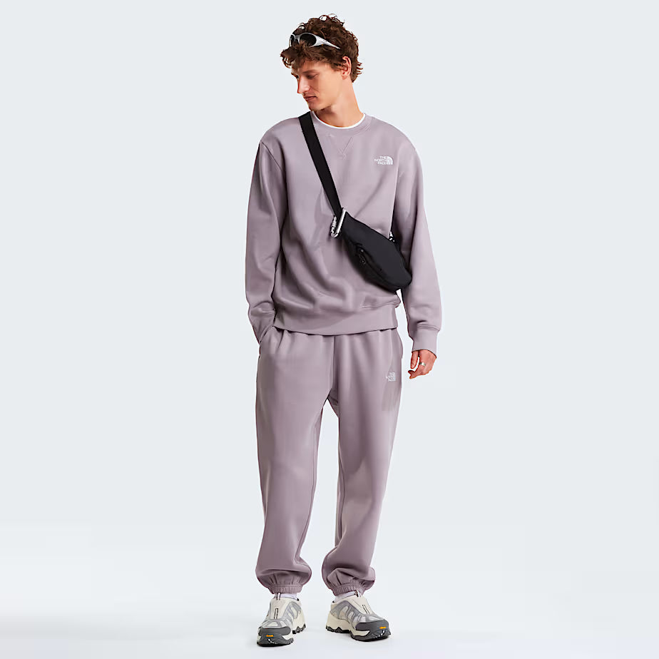 Essential Relaxed Crew Sweatshirt in Transcendent Grey