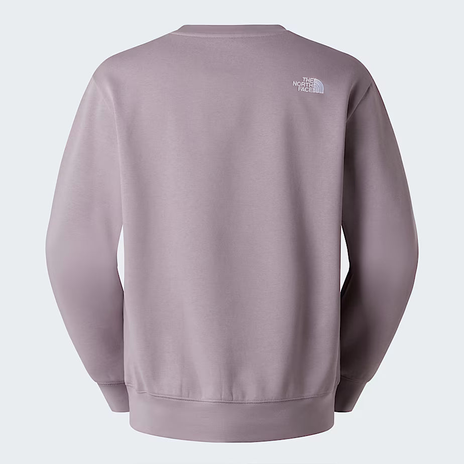 Essential Relaxed Crew Sweatshirt in Transcendent Grey
