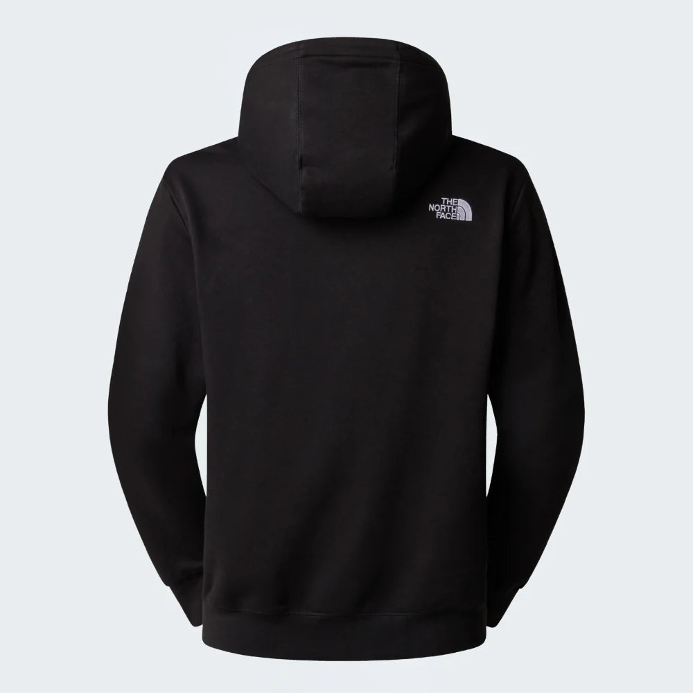 Essential Relaxed Hoodie in TNF Black