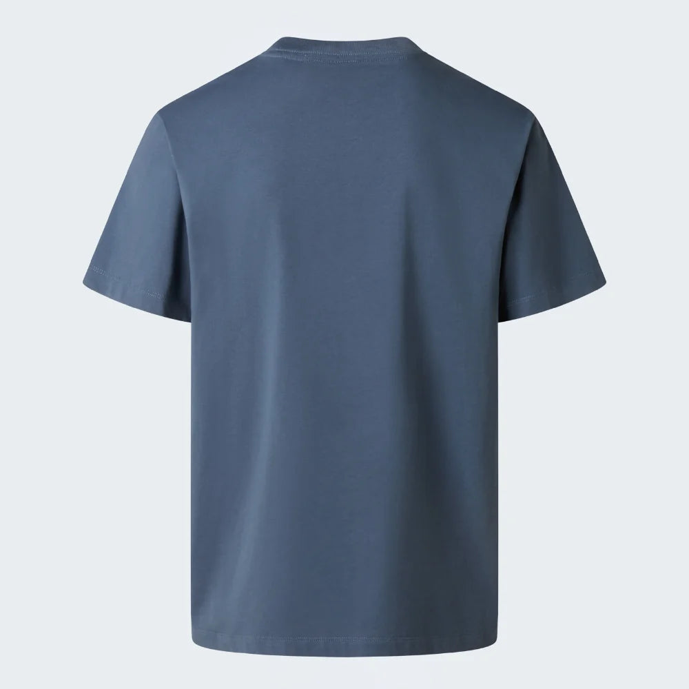 Essential Simple Dome Relaxed SS Tee in Granite Grey