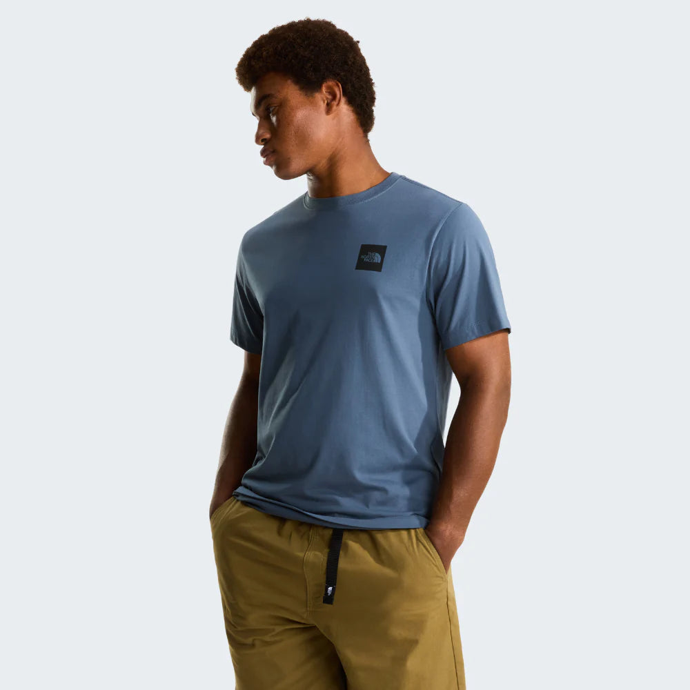 Evolution Box Half Dome SS Tee in Granite Grey