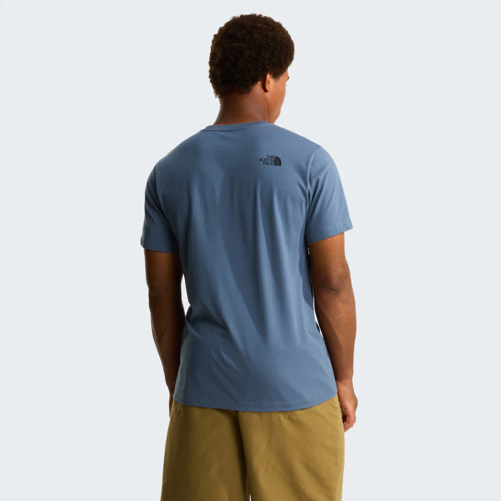 Evolution Box Half Dome SS Tee in Granite Grey