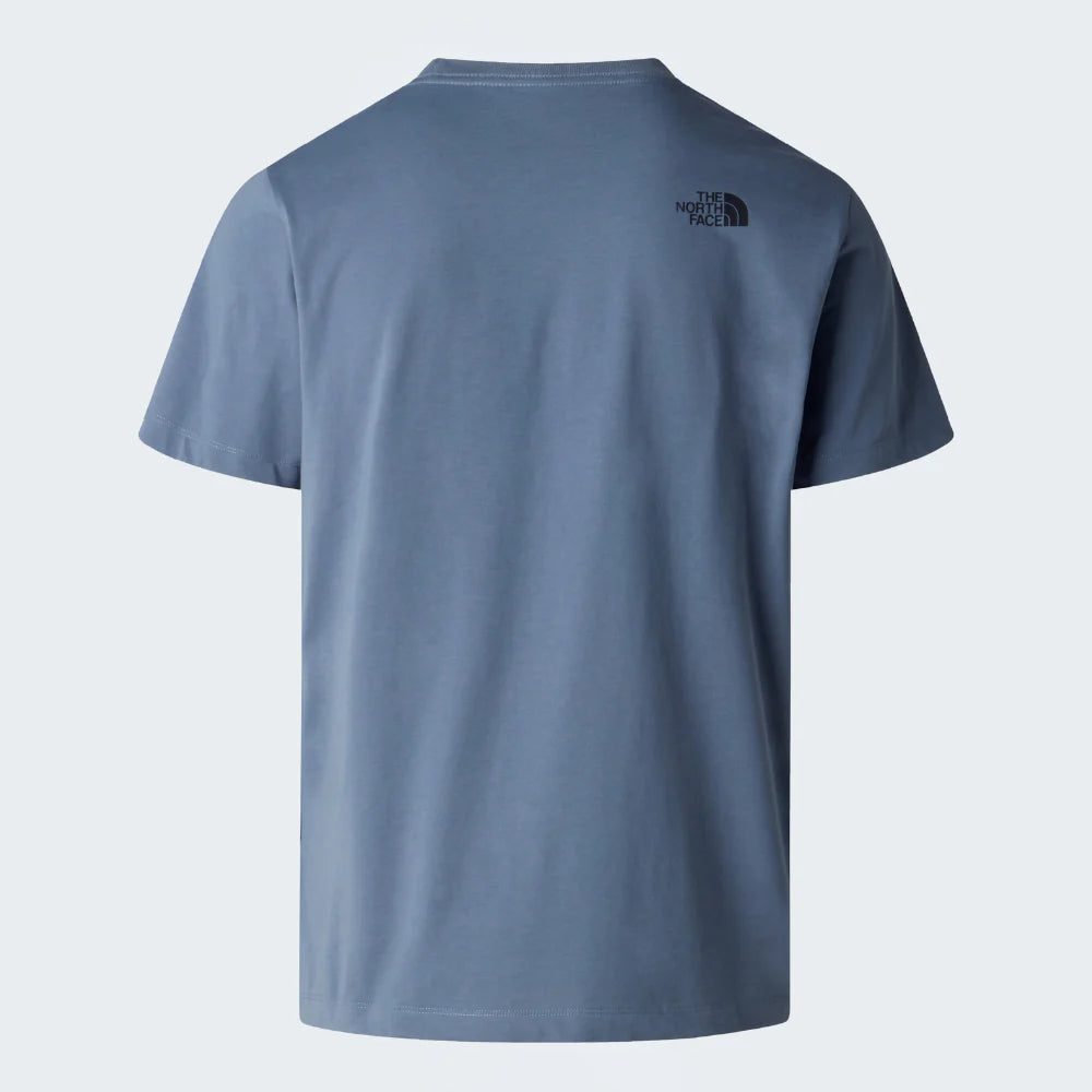 Evolution Box Half Dome SS Tee in Granite Grey