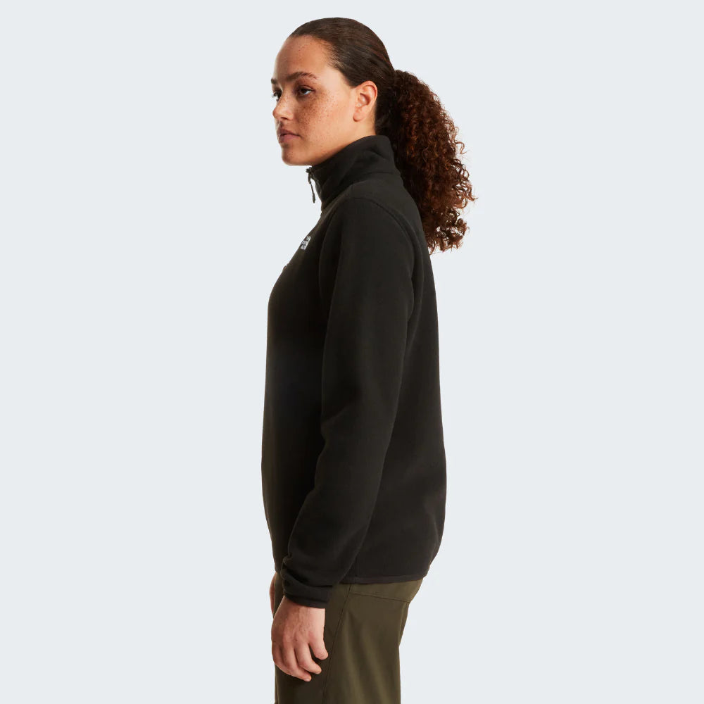 Glacier 1/4 Zip Fleece in TNF Black