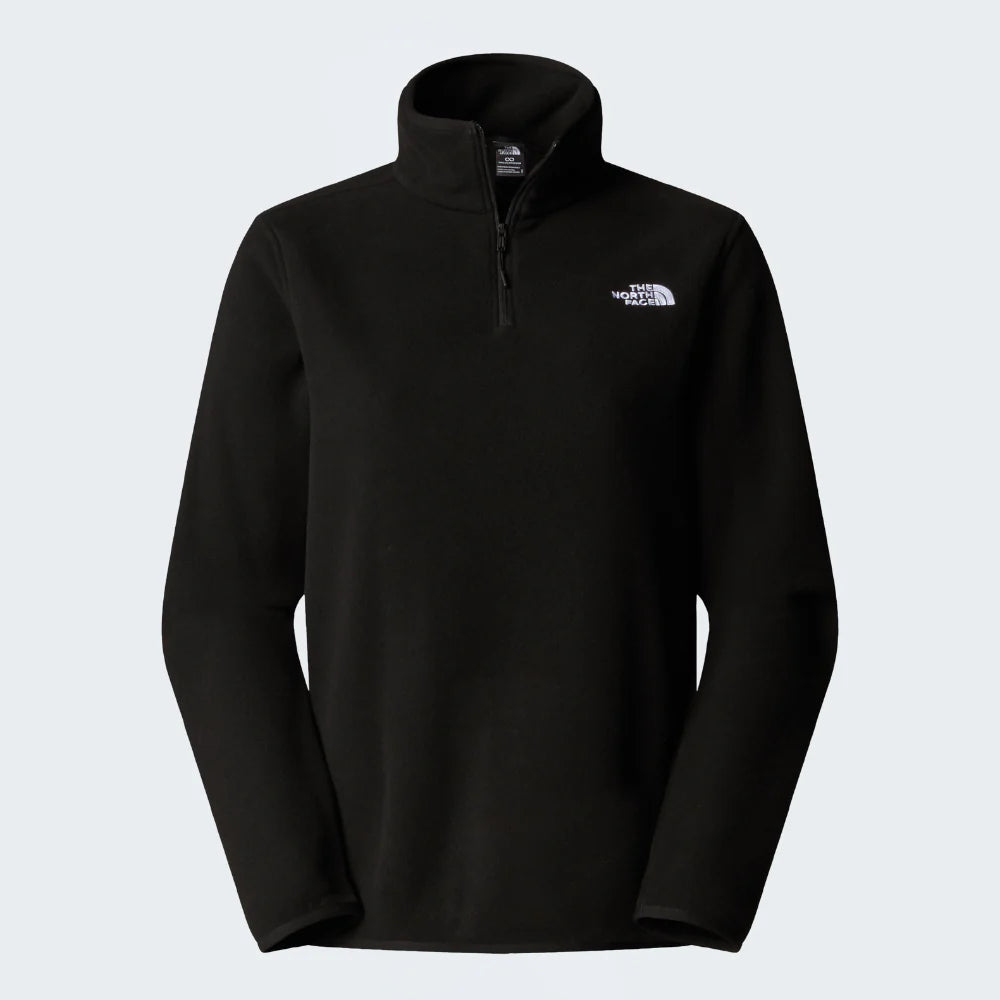 Glacier 1/4 Zip Fleece in TNF Black