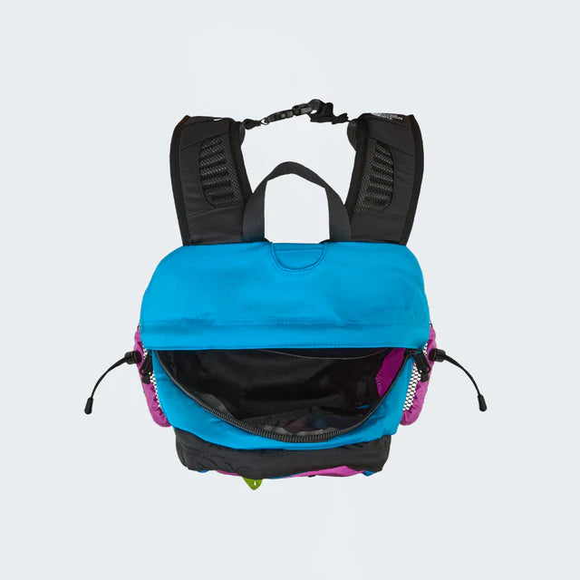Hot Shot SE Backpack in Meridian Blue / Violet Crocus / Fizz Lime