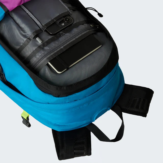 Hot Shot SE Backpack in Meridian Blue / Violet Crocus / Fizz Lime