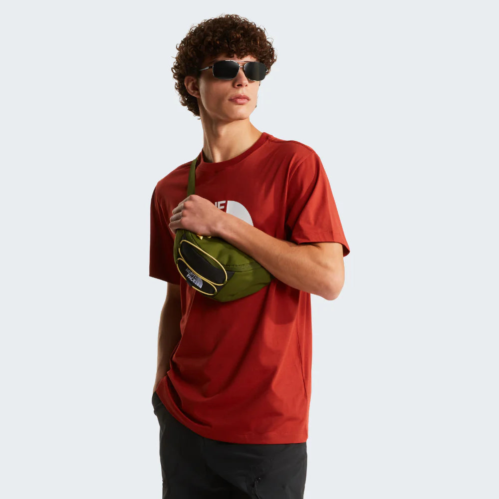 Jester Lumbar Bag in Woodland Green / TNF Black / Honeyed Sand