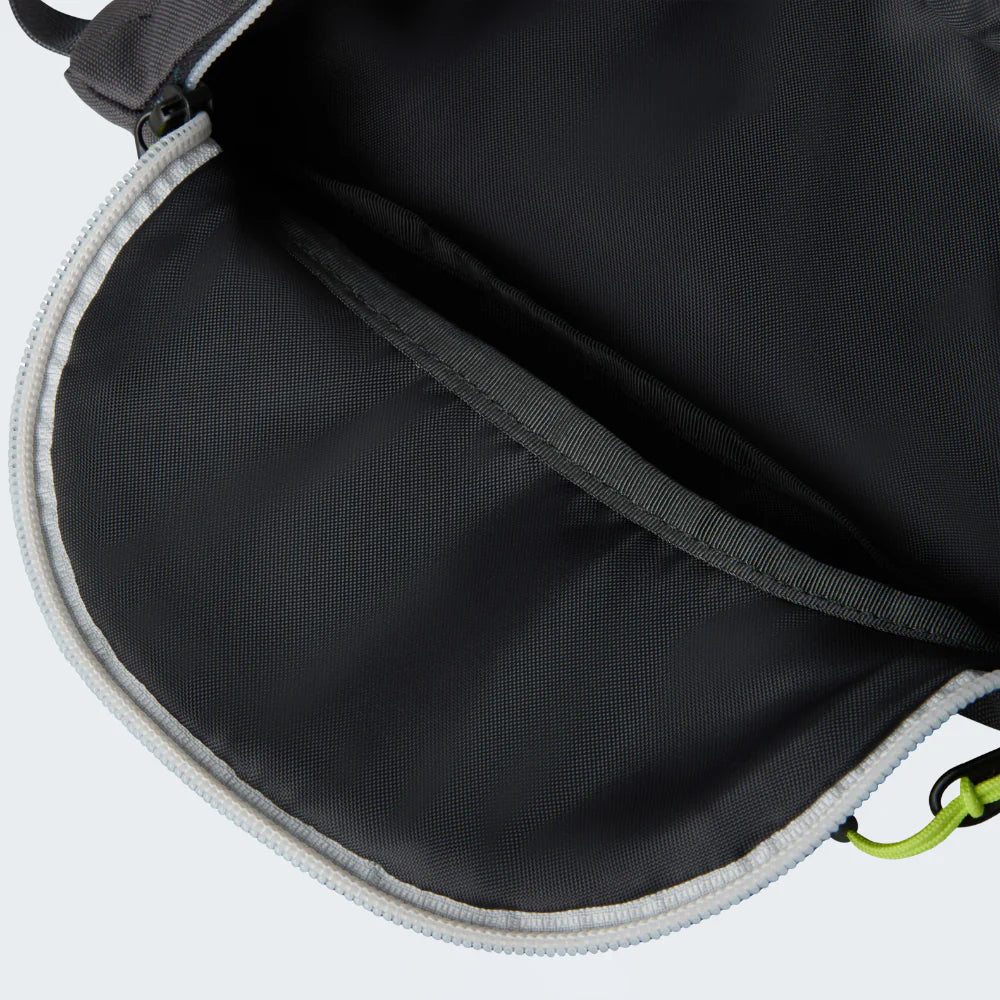 Jester Lumbar Bag in Anthracite Grey / Smoked Pearl / Fizz Lime