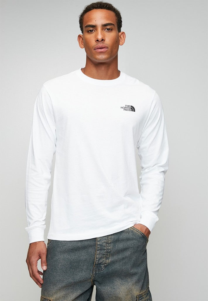 Evolution Box NSE LS Tee in TNF White