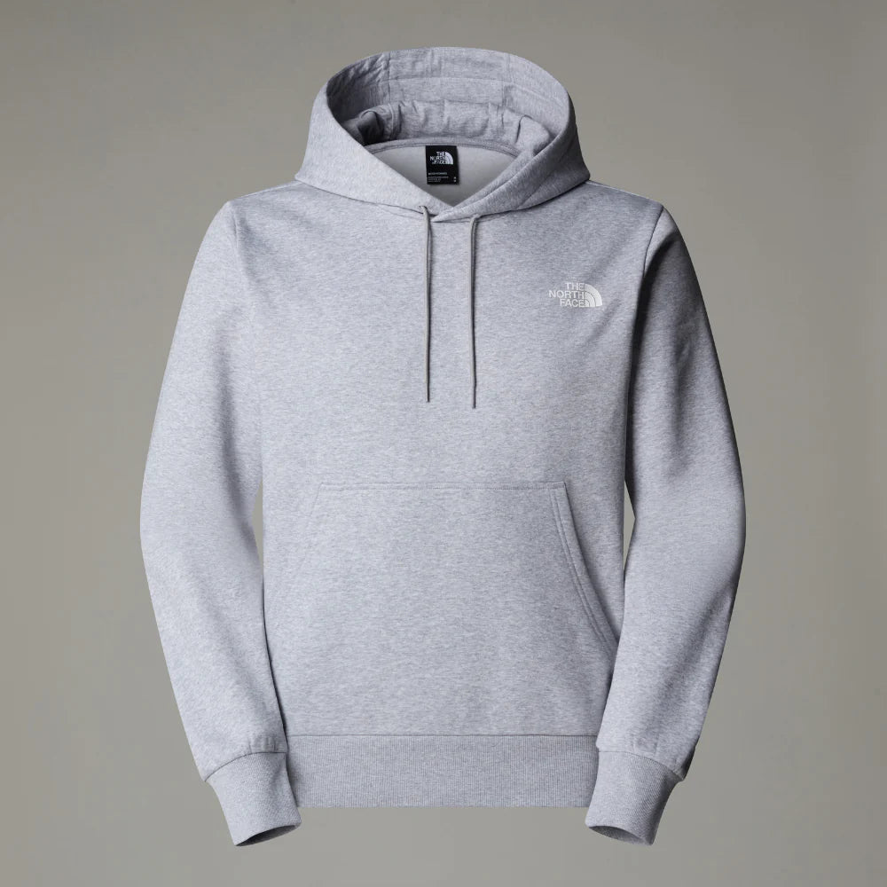 Simple Dome Regular Hoodie in TNF Light Grey Heather