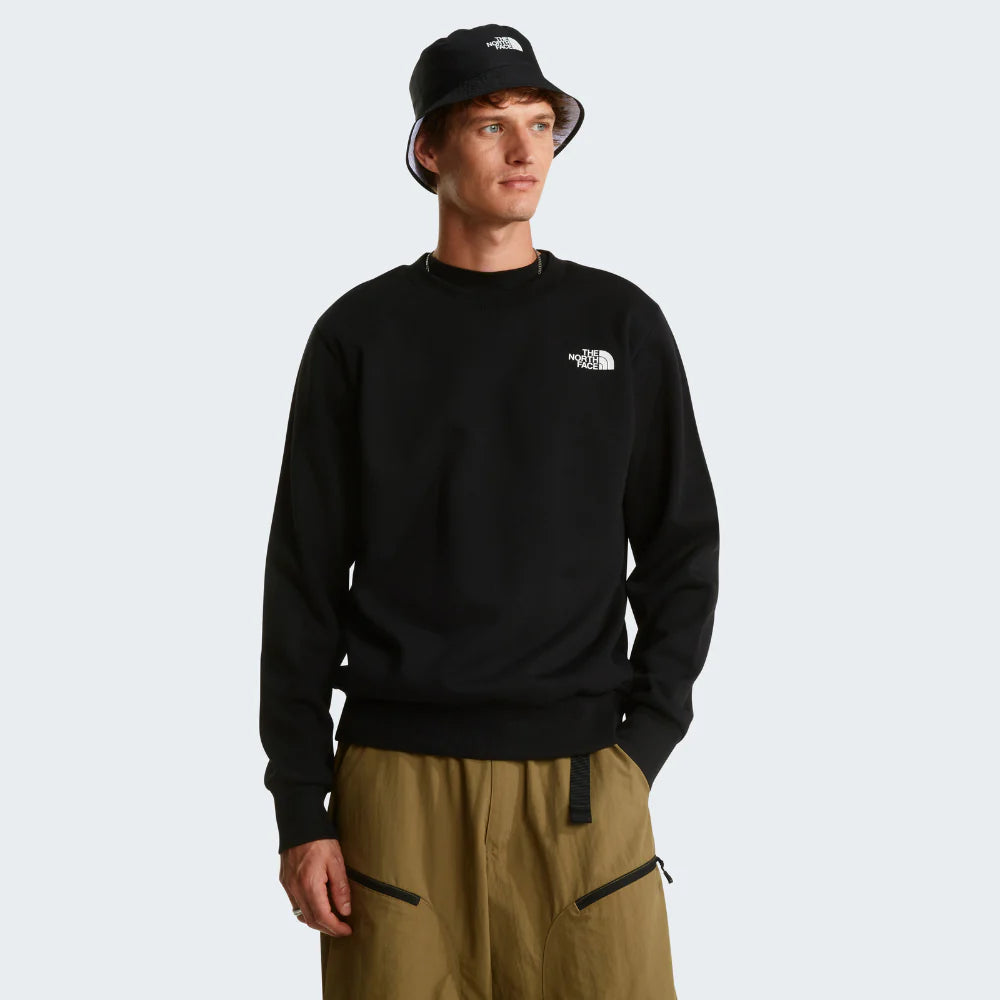 Simple Dome Regular Crew in TNF Black
