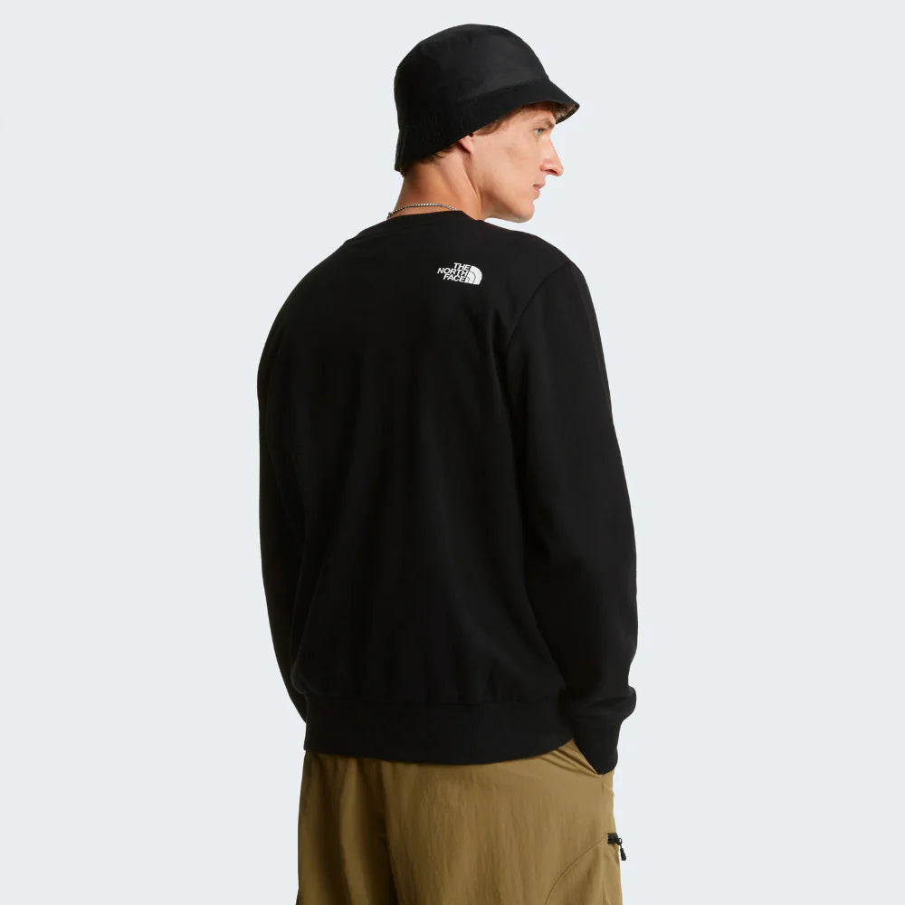 Simple Dome Regular Crew in TNF Black