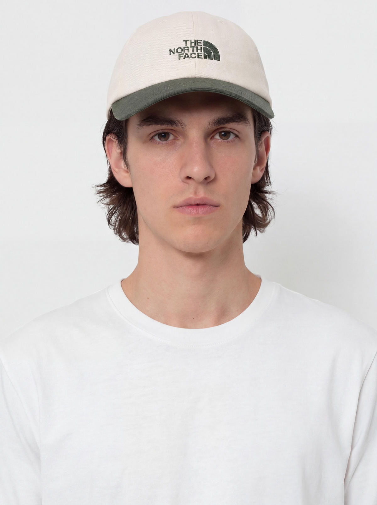Roomy Norm Hat in Bottle Green / White Dune