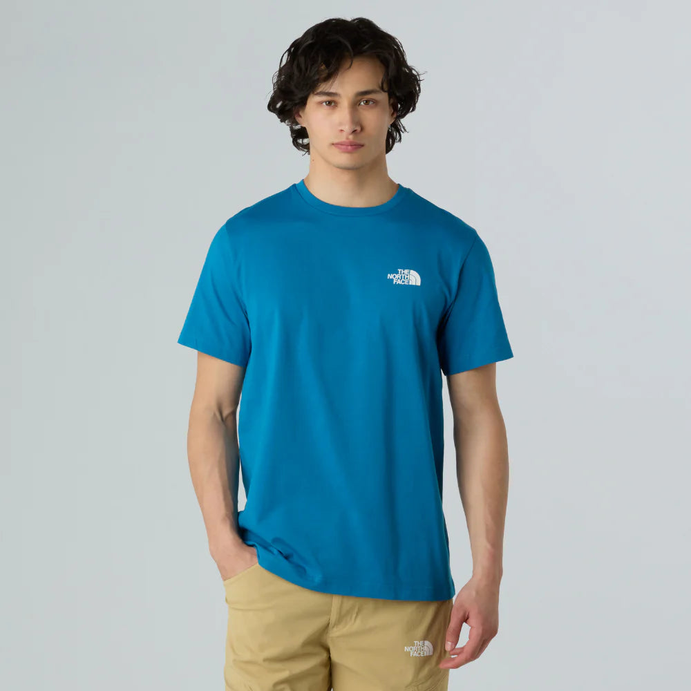 Simple Dome Tee in Dusk Blue