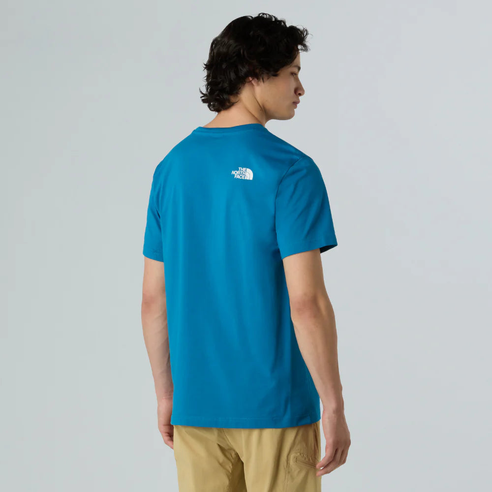Simple Dome Tee in Dusk Blue
