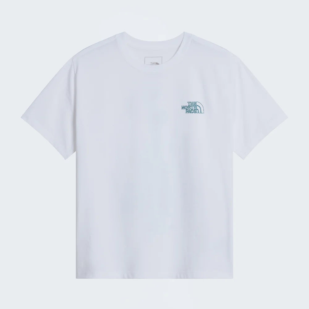 Teen Alien Relaxed SS Tee in TNF White