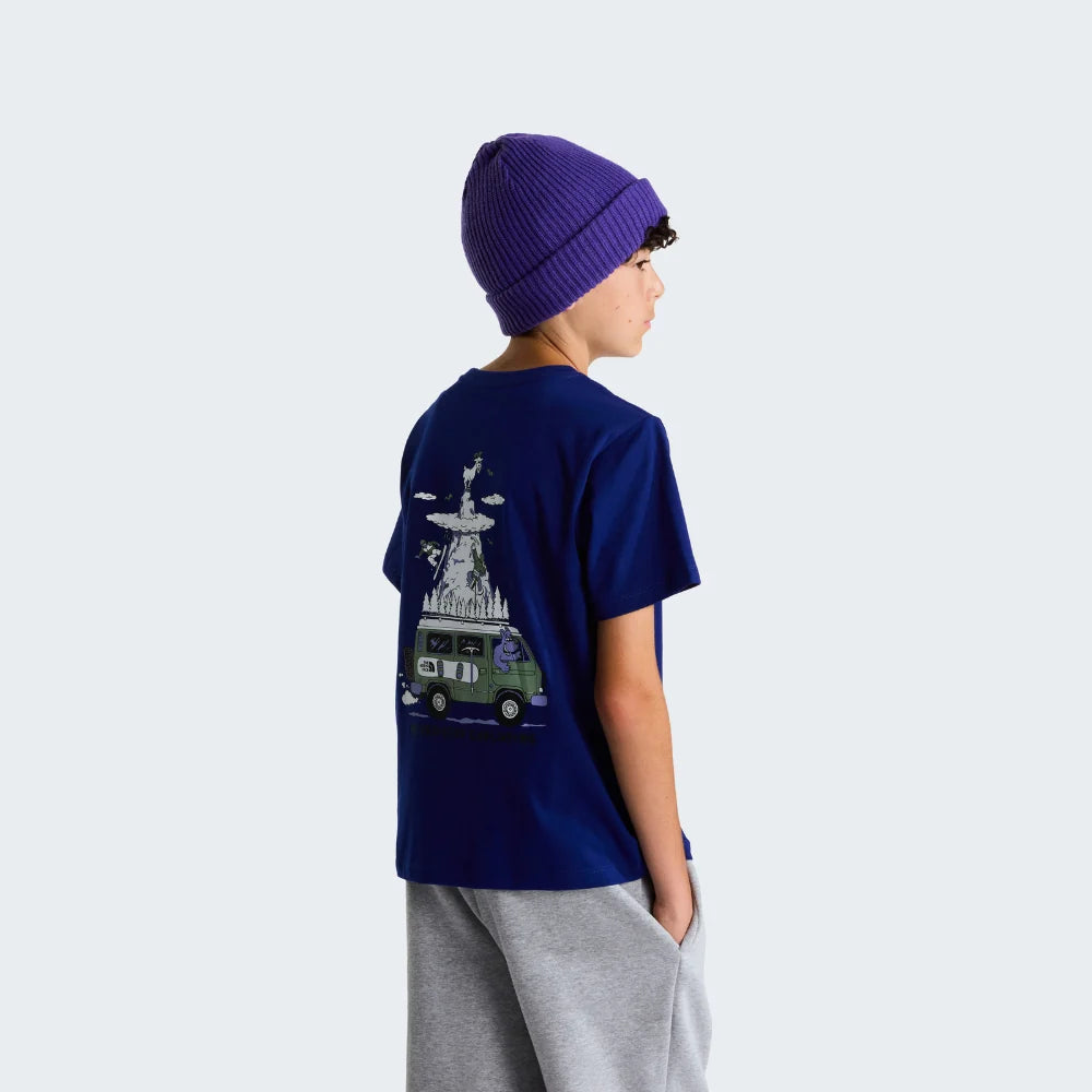 Teen Outdoor Regular SS Tee in Bold Blue