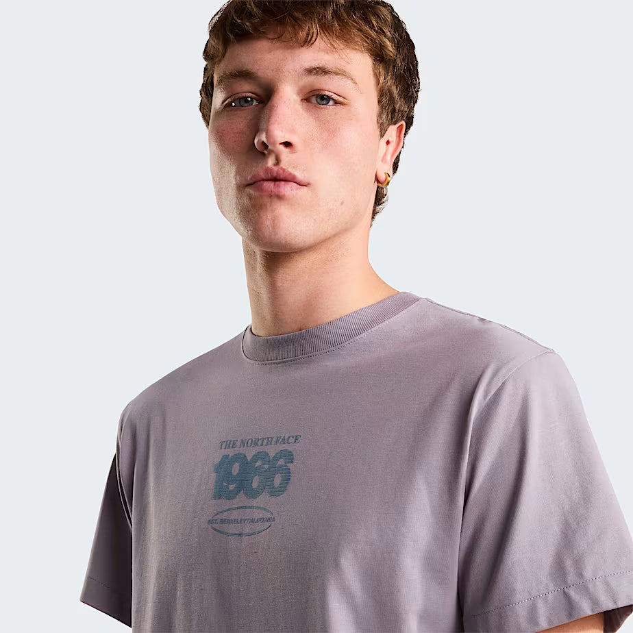 Track Relaxed SS Tee in Transcendent Grey
