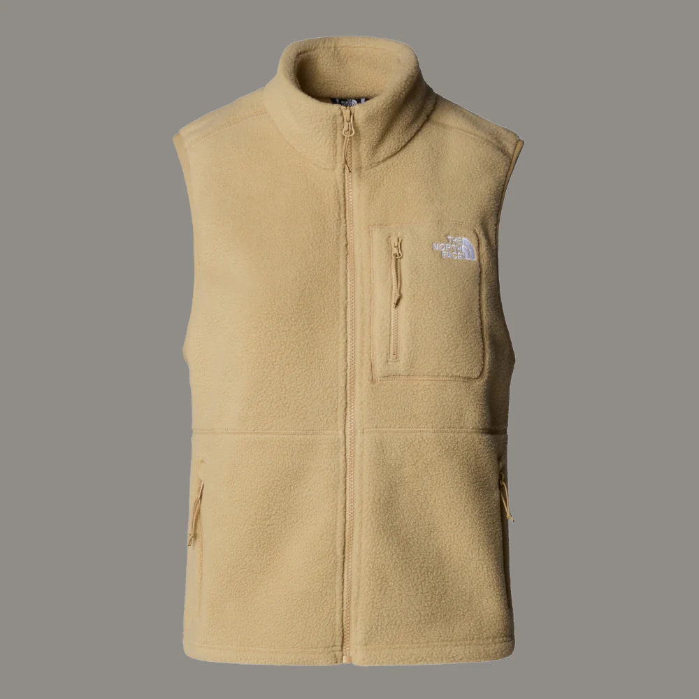 Yumiori Vest in Khaki Stone