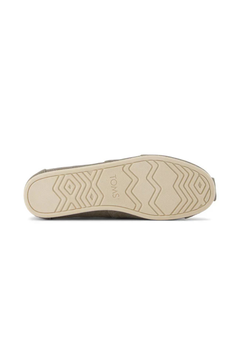 Alpargata Classic Canvas Slip-Ons in Vetiver Grey