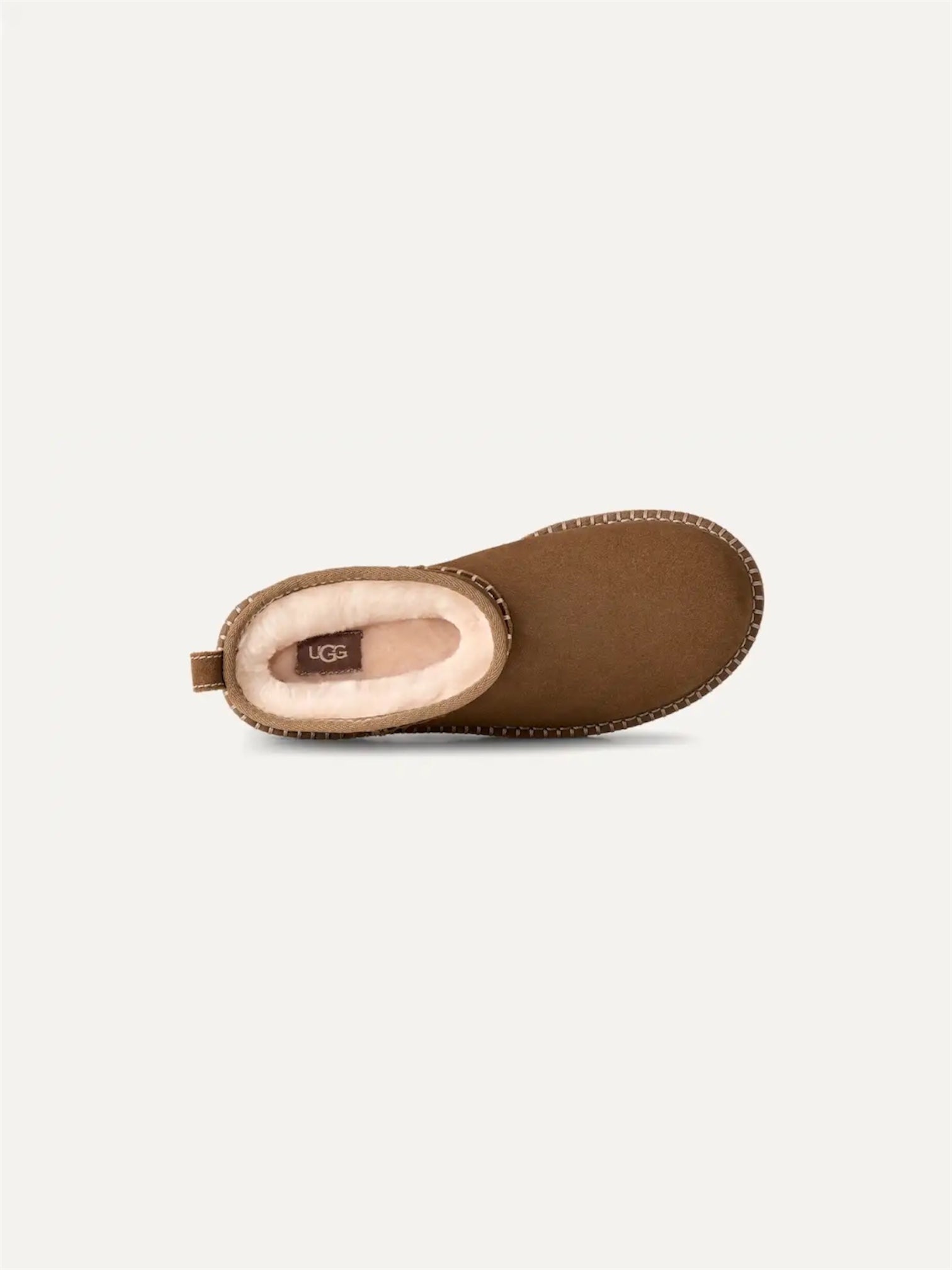 Classic Ultra Mini Botanic Boot in Light Bronze