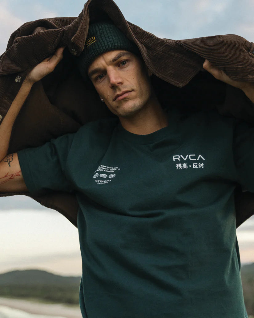 Heritage Beanie in Hunter Green