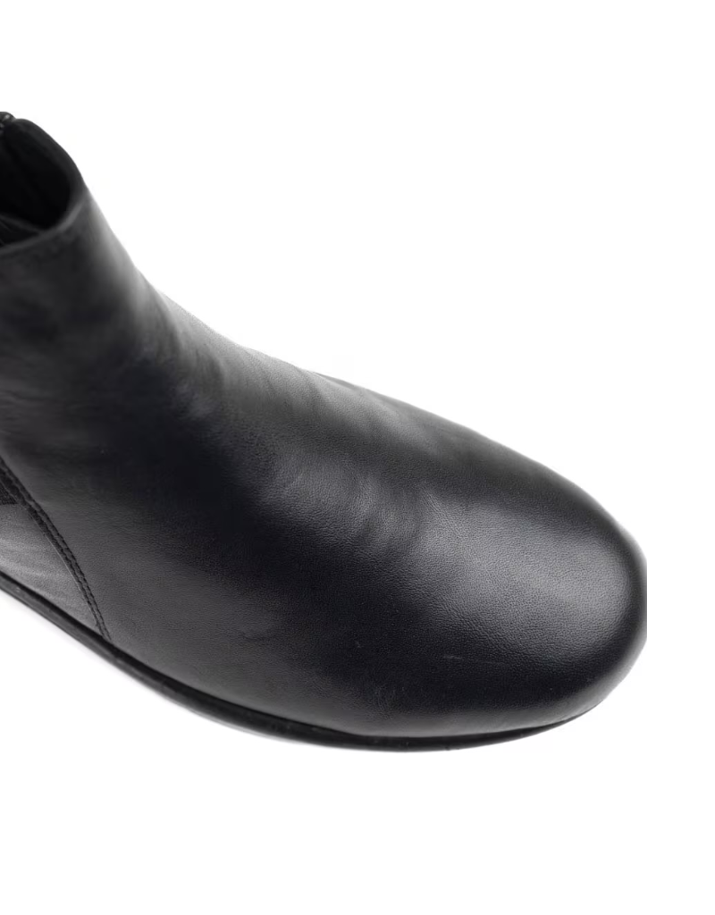 Gracious Milled Ankle Boot in Black