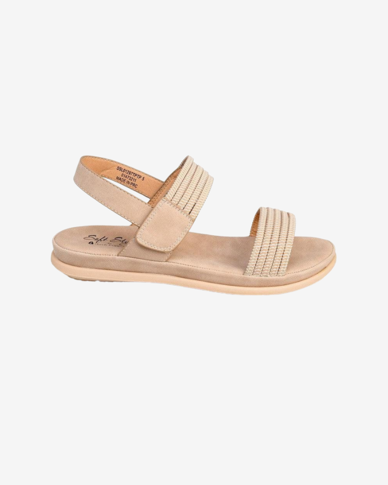 Irene Sandal in Taupe
