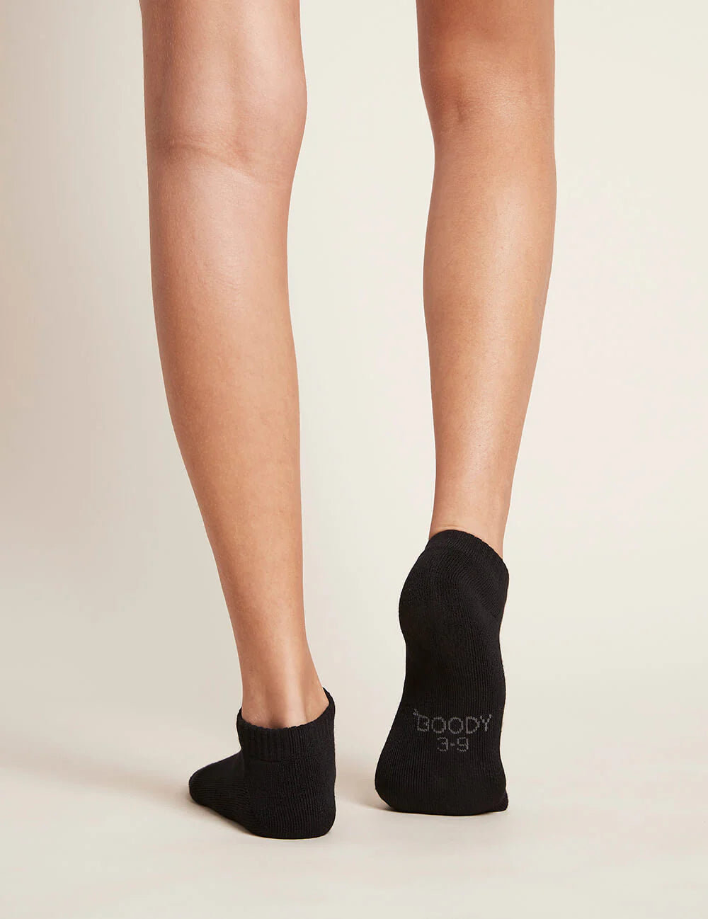 Cushioned Ankle Socks in Black