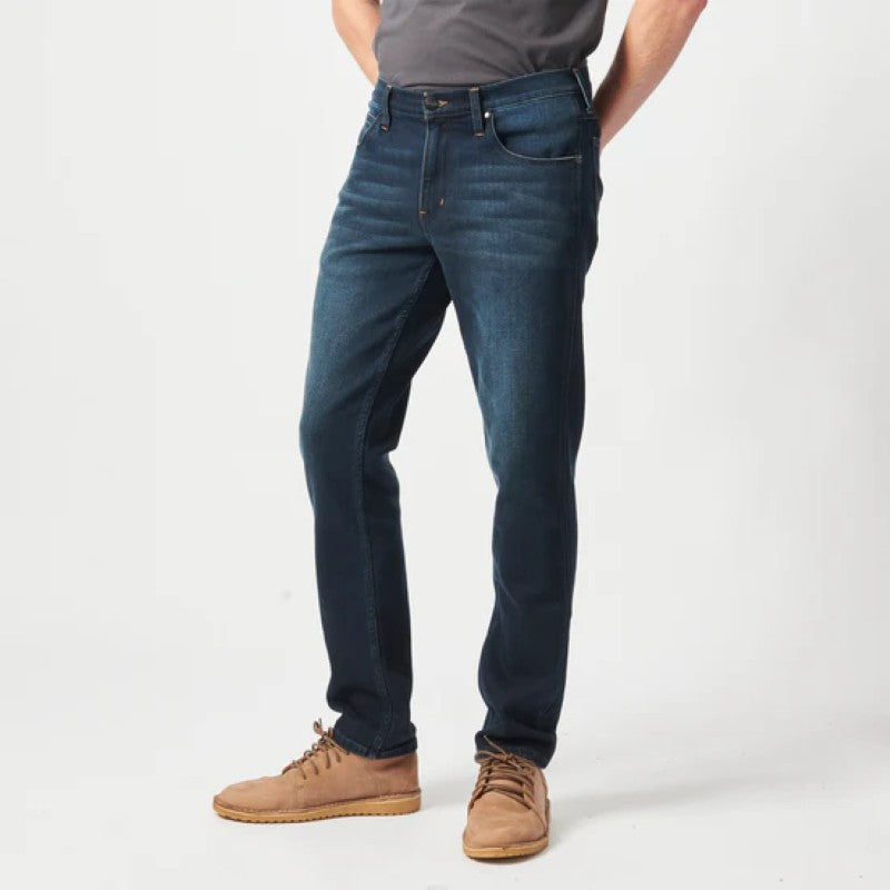 Greensboro Stretch Denim in Dark Aged Indigo