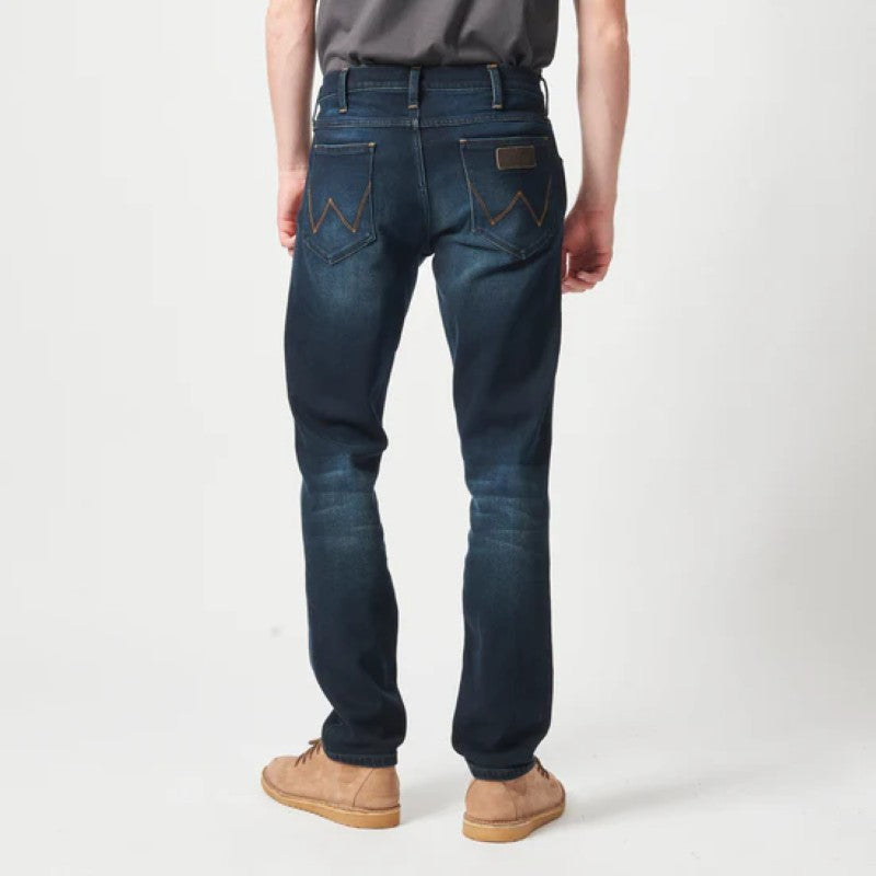 Greensboro Stretch Denim in Dark Aged Indigo