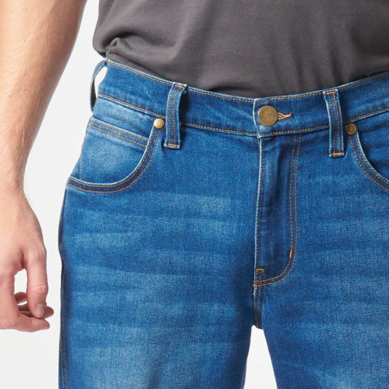 Greensboro Stretch Denim in Medium Indigo